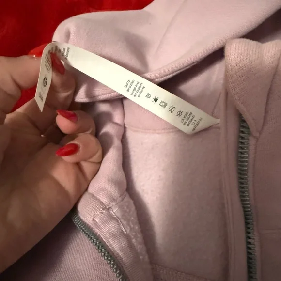 lululemon athletica Light Pink quarter zip hoodie- SEE PHOTOS FOR ALL DETAILS - Picture 5 of 12
